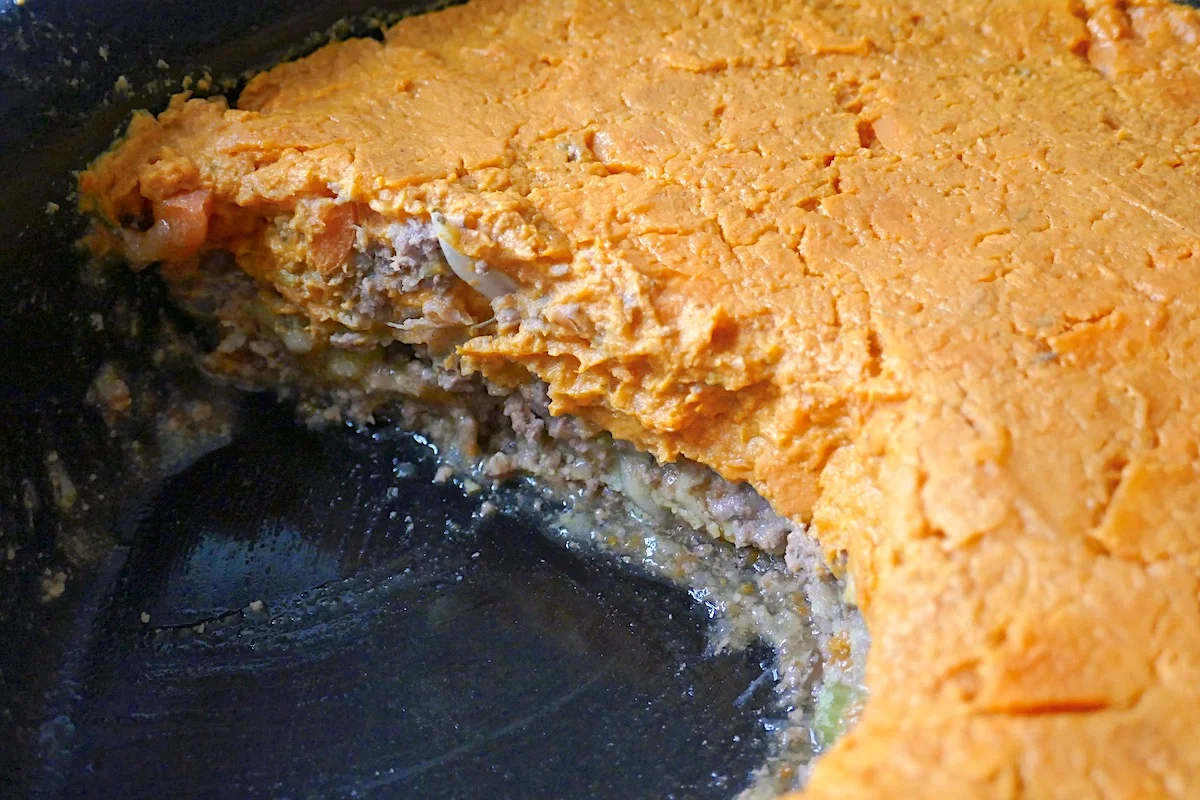 Paleo Sweet Potato Shepherd's Pie {Whole30, AIP, Tomato Free}