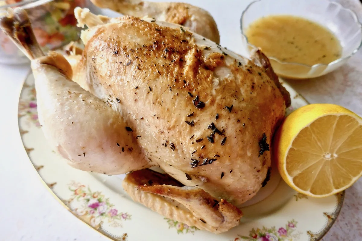 Instant Pot Whole Chicken and Gravy {Paleo, AIP}