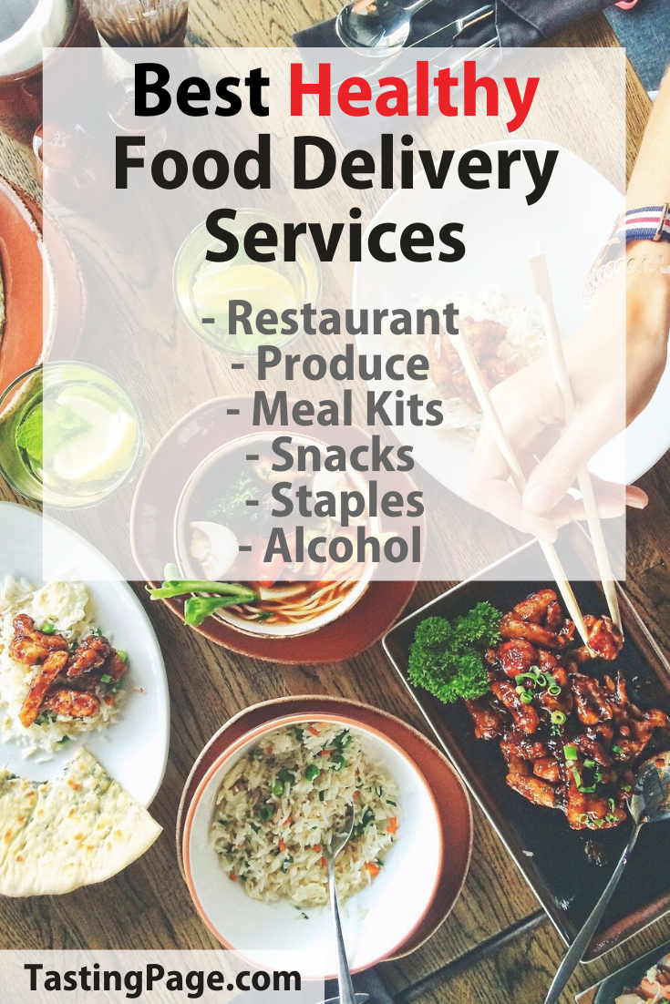 Best Healthy Food Delivery Services Tasting Page