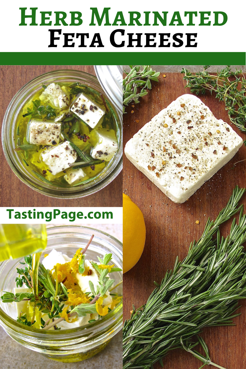 Herb Marinated Feta — Tasting Page