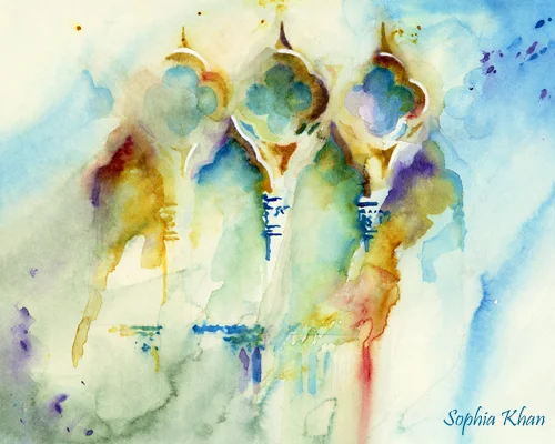 watercolor on Arches paper