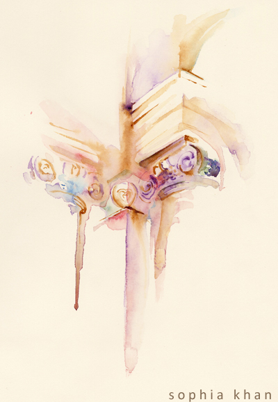 watercolor on Arches paper
