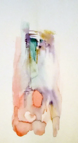 watercolor on Arches paper ~ painted without a pencil sketch 