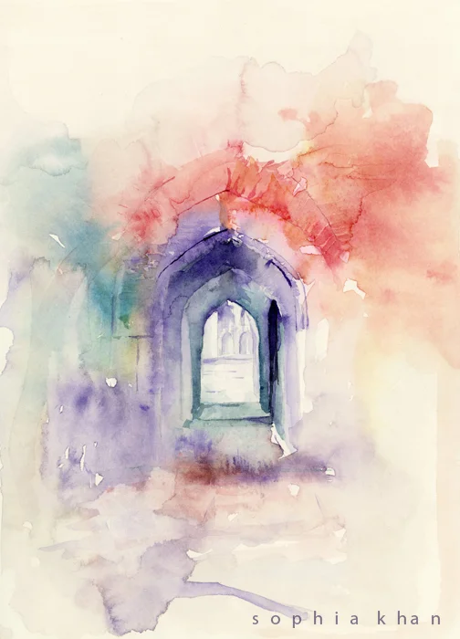 watercolor on Arches paper