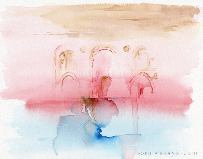 watercolor on Arches paper