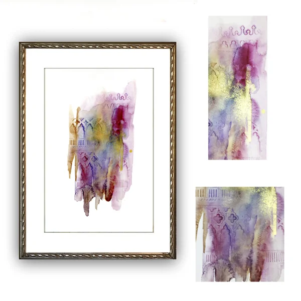 An Enchanted Venice watercolor with detail views, copyright © Sophia Khan