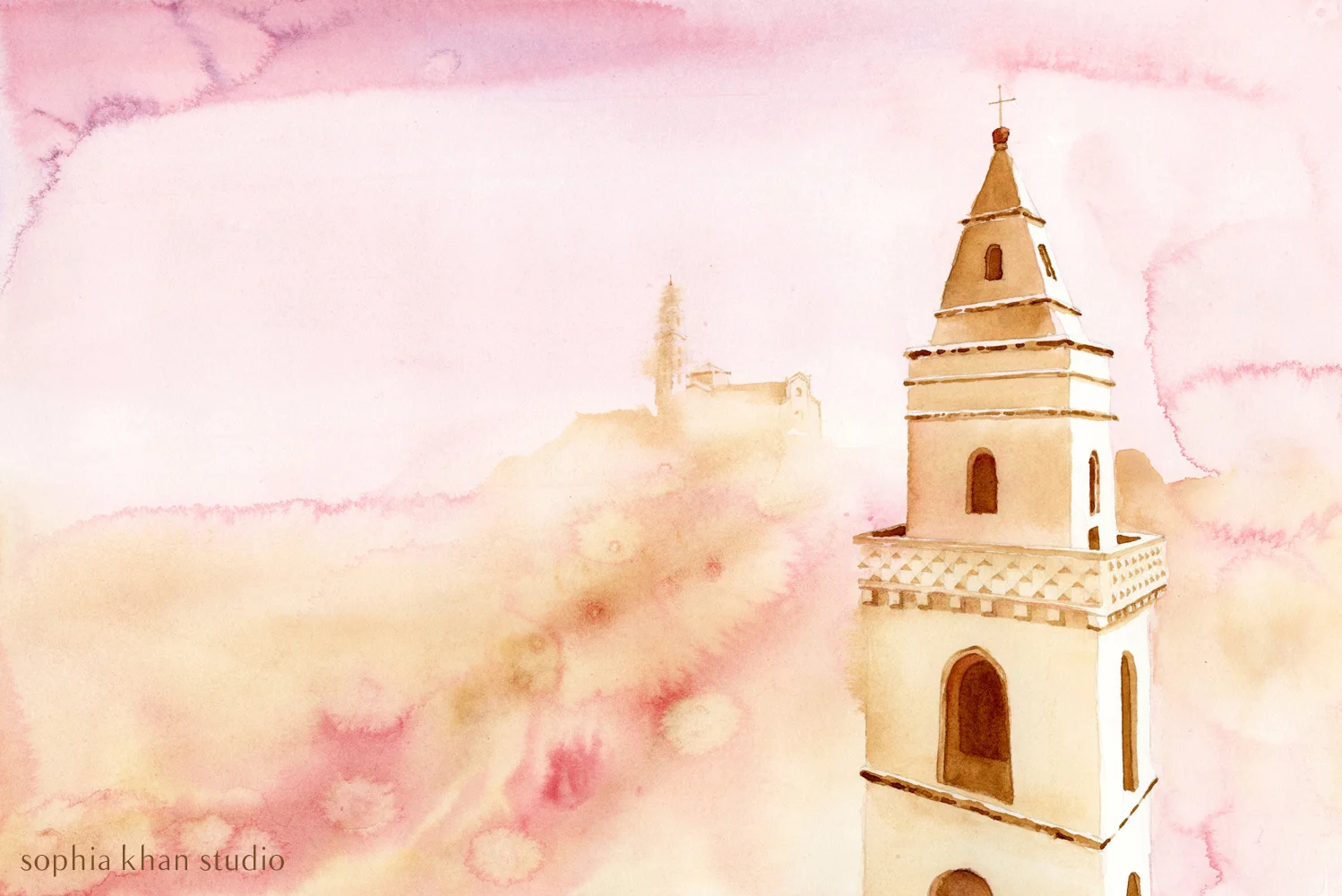 watercolor ~ copyright © Sophia Khan