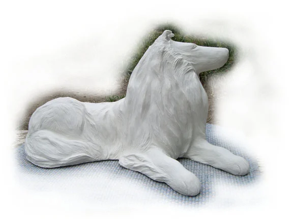 Here is my original Sculpey mold for my "Tirzah" bronze.