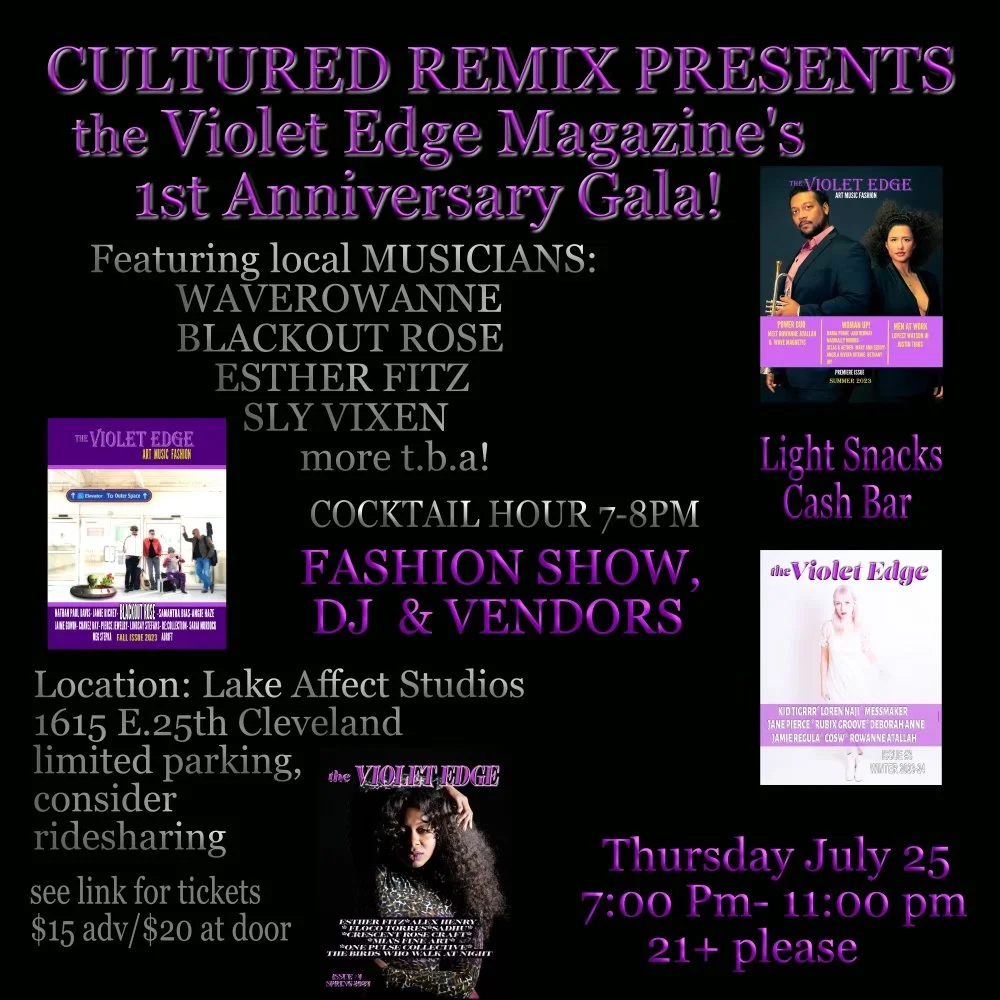 Violet Edge Magazine 1st Anniversary Gala