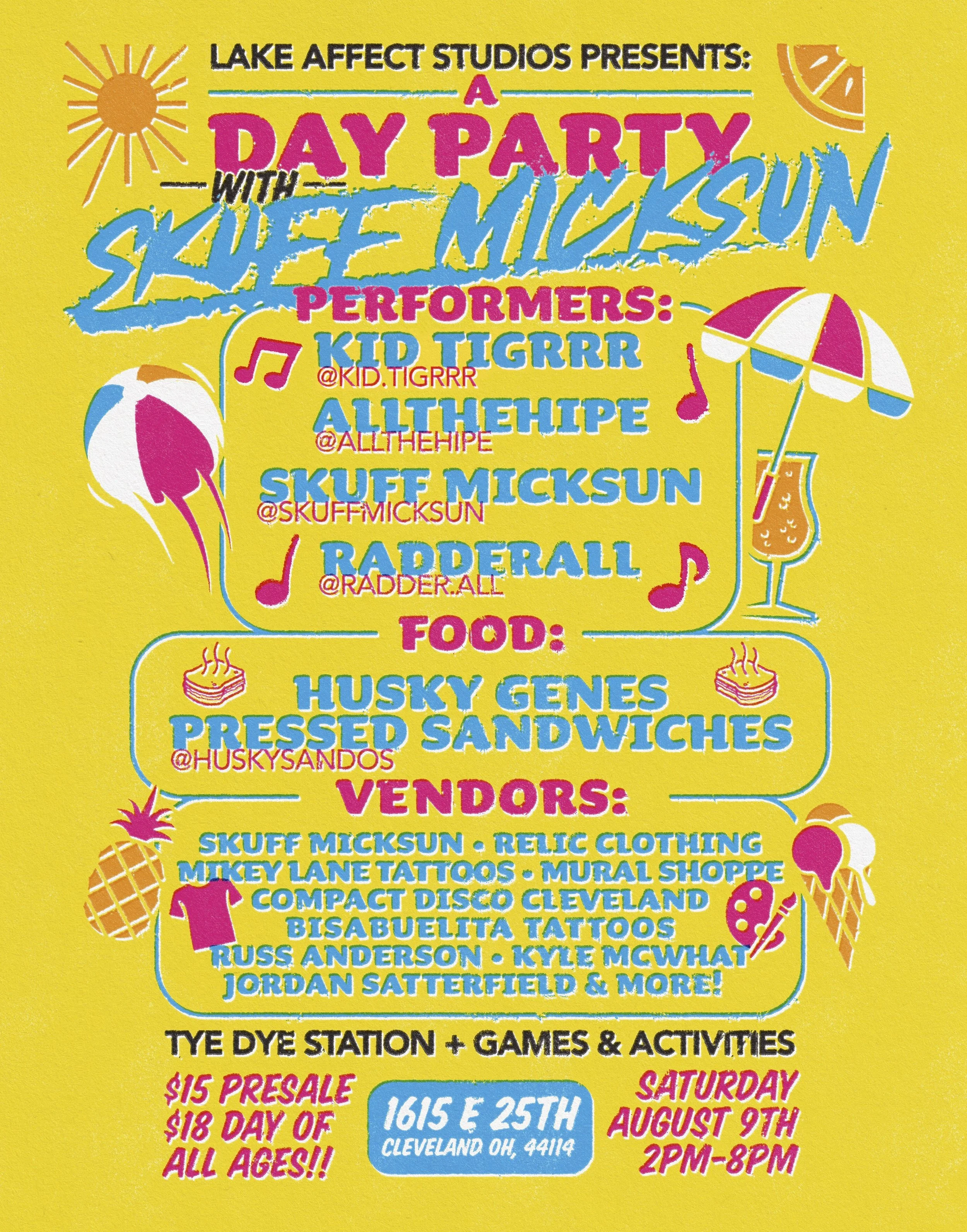 Day Party with Skuff Micksun