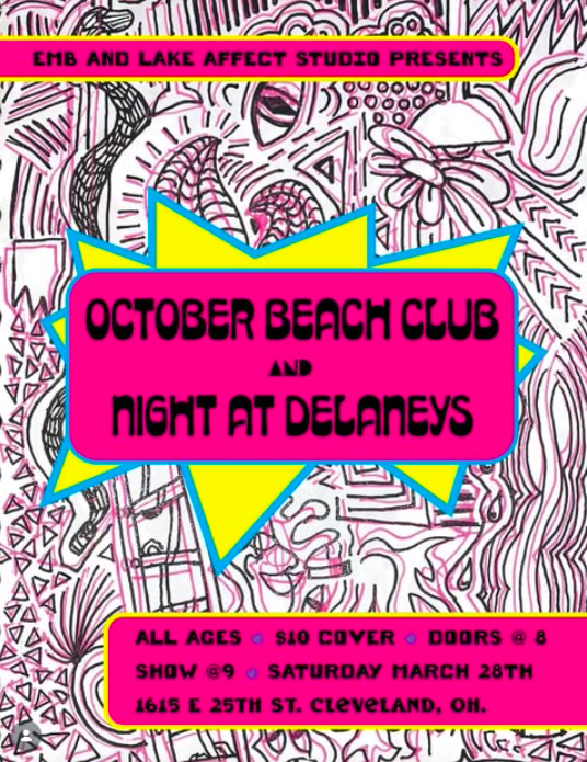 October Beach Club + Night at Delaneys