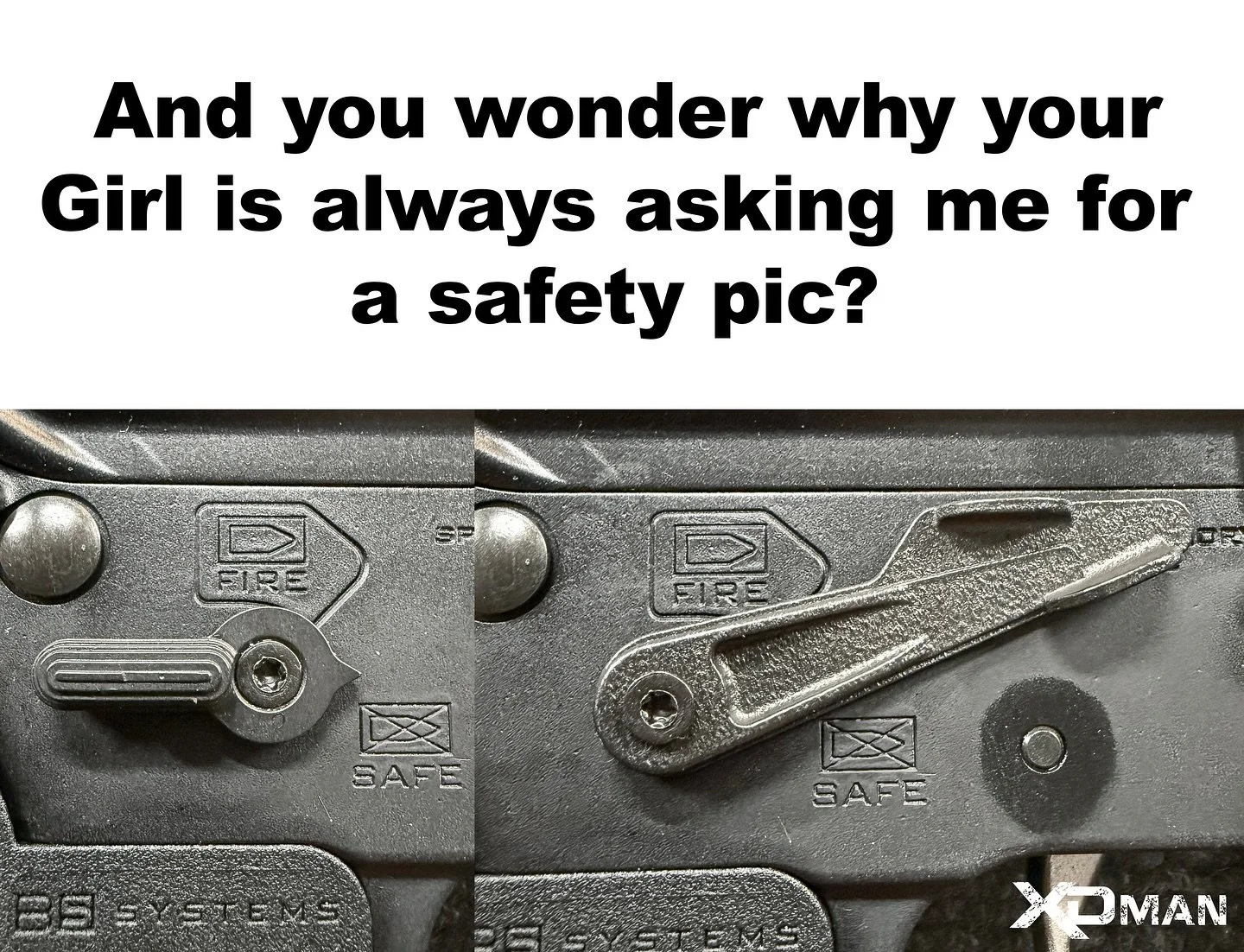 Ok which ones the best? Someone give me some more ideas. Size Matters, safety first the AKAR @middleton_made availableat @kak_industry #xdman #pewpew #ar15 #chopper #ak47 #rifle #merica #guns #wtf #pewprofessional #shooter #2a #556 #762