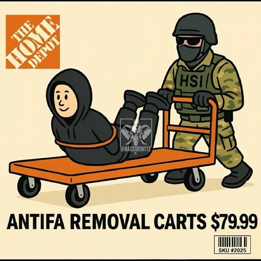Anyone else getting tired of telling social media bots&hellip;.yes I voted for this! #xdman #homedepot #ice #hsi #chicago #merica #police #popo #federal