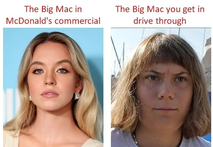 Im mean either way I am going to eat it, but I just wont post on instagram what I&rsquo;m having for lunch 
 #xdmna #mcdonalds #hamburgler #greta #sexy #blond #funny #meme #howdareyou