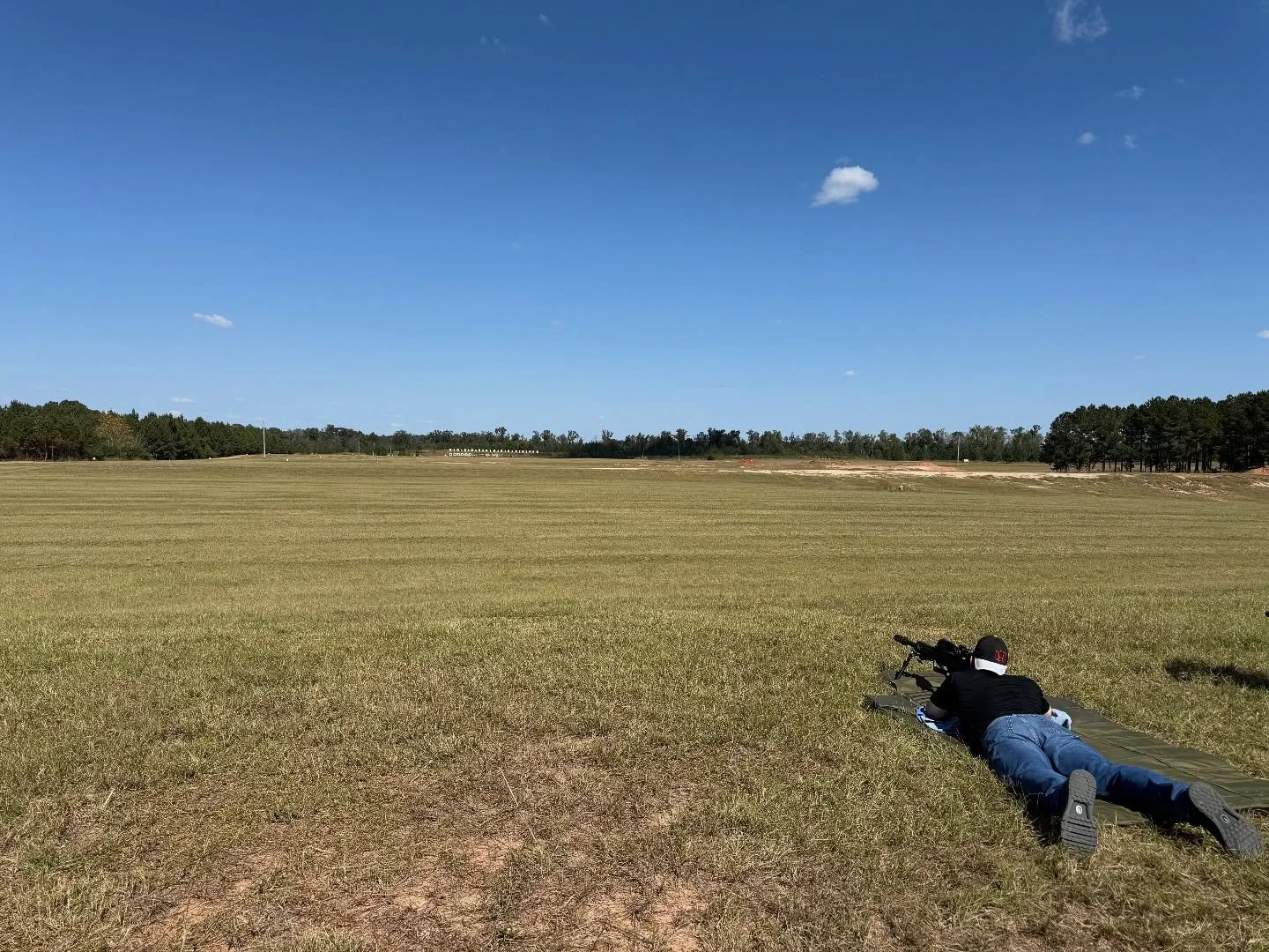 Damn damn those big targets look really really small from this far #xdman #shooting #50cal #targets #rifle #merica #barrett #learning #pewprofessional #pewpew #sniper