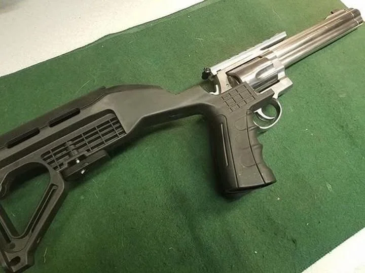 My wife: can you just be normal for once in your life. Me: 2 minutes later #xdman #merica #canon #revolver #slidefire #pewpew #meme #notnormal #fudd #wtf #44magnum #2a