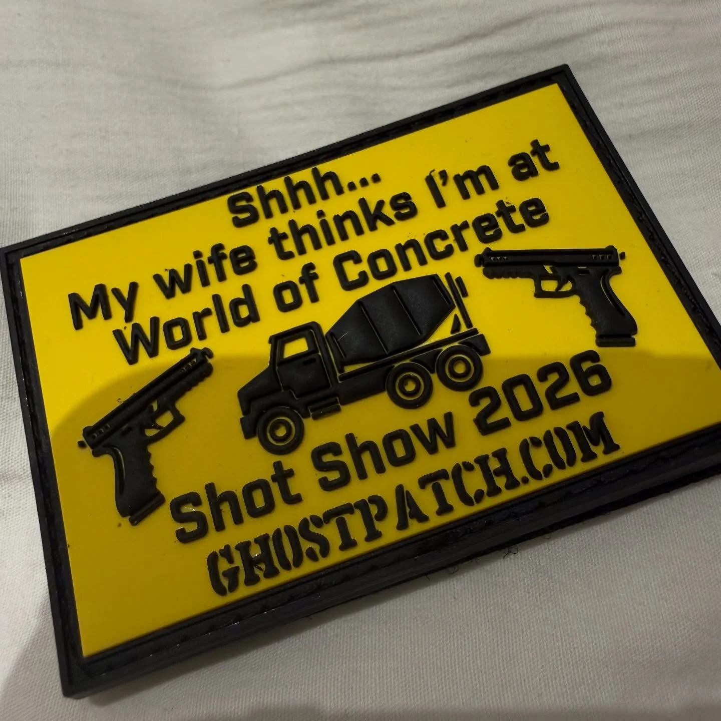 Shh 🤫 I&rsquo;m actually at the Adult Entertainment Expo 😎 IYKYK #shotshow #guns #2a #pewpew #pewprofessional