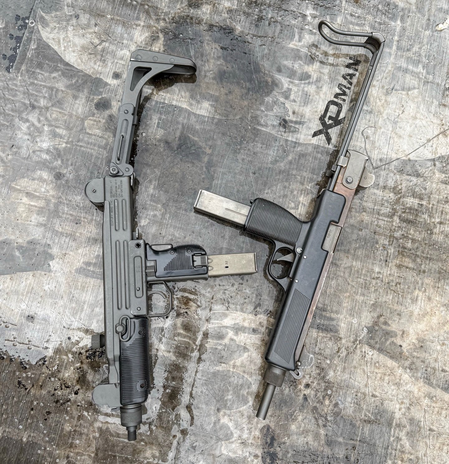 The Uzi and the Uzi you have at home, The Steyr MPi 69 is an Austrian 9x19mm submachine gun. She runs like the outback and a cool addition to the collection. #guns #rifle #pistol #pewpew #2a