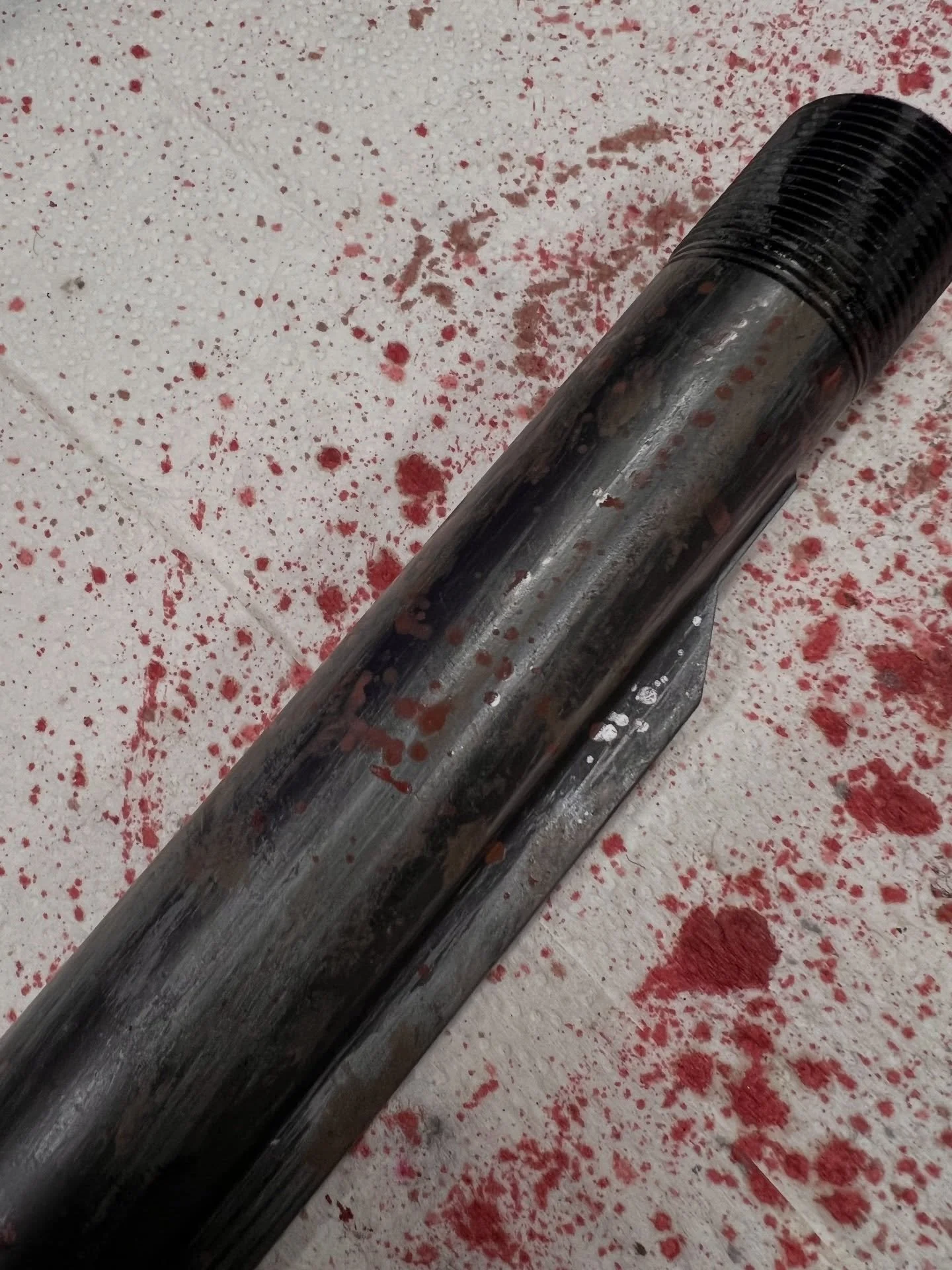 Looks like a crime scene, Honest no XDMAN were hurt, just a paint job #ar15 #guns #2a #pewpew #cerakote