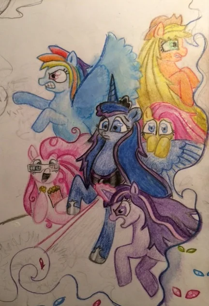 Comic book cover drafts