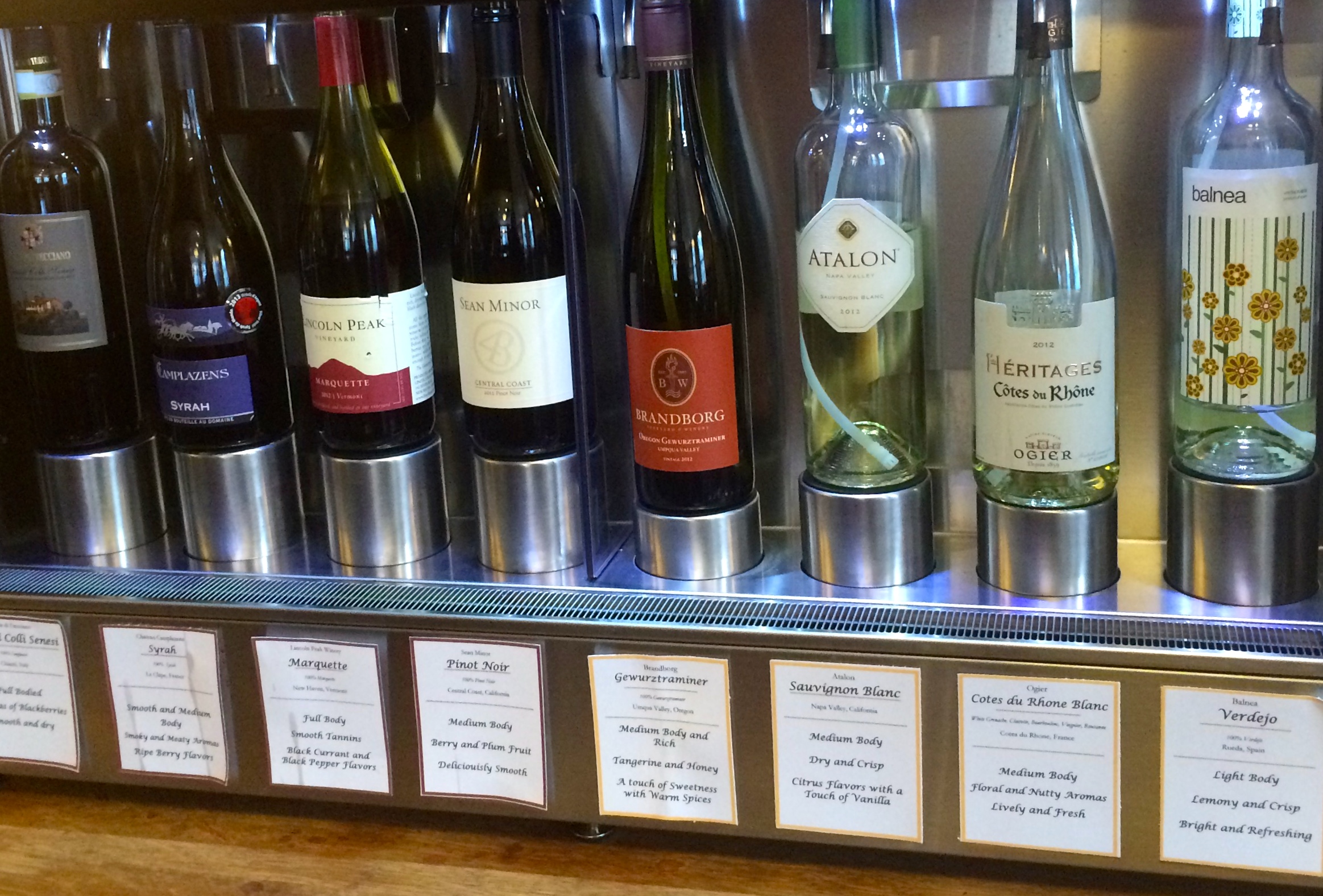 Enomatic Wine Dispenser