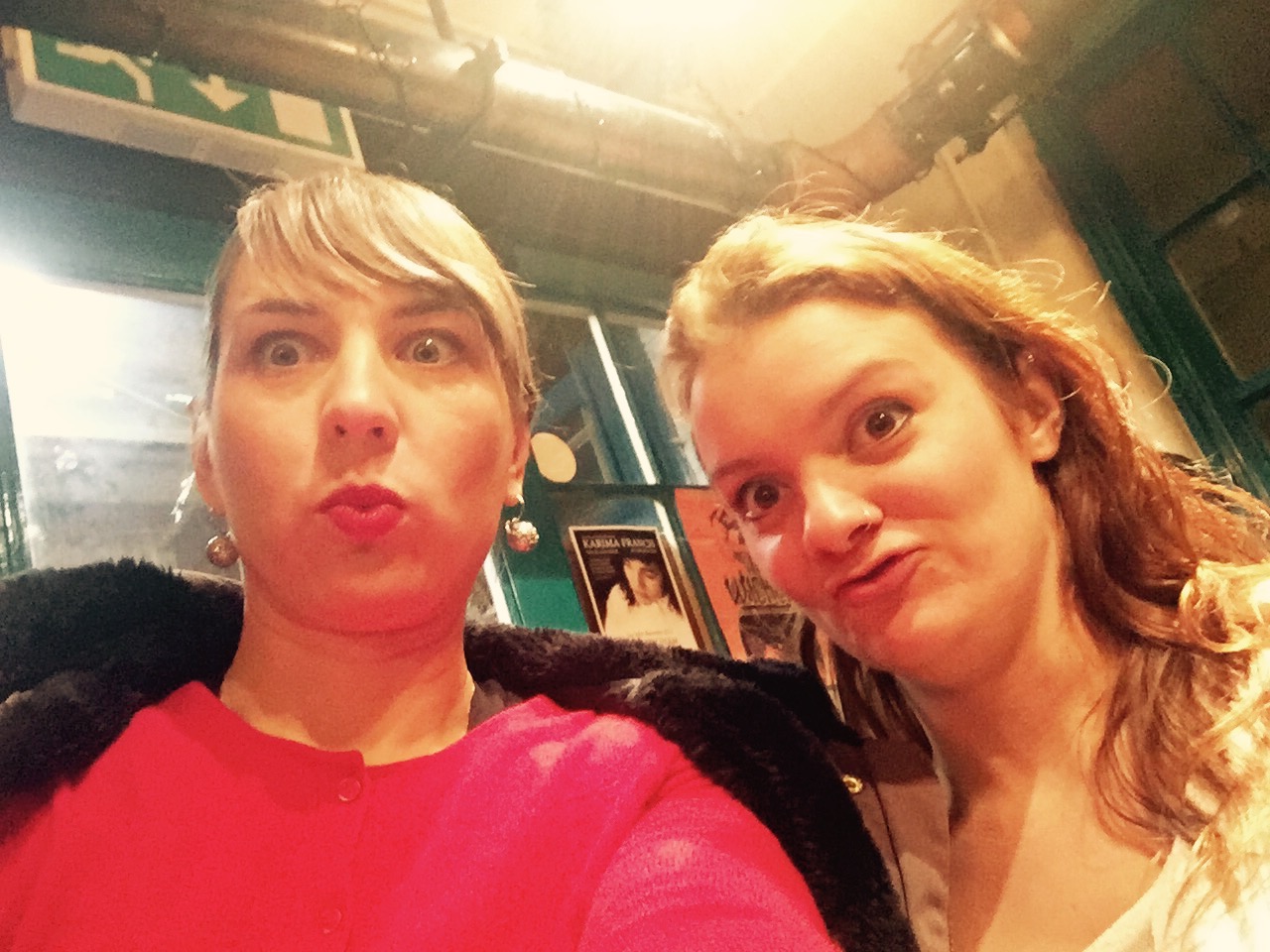 With Hannah in Birmingham.