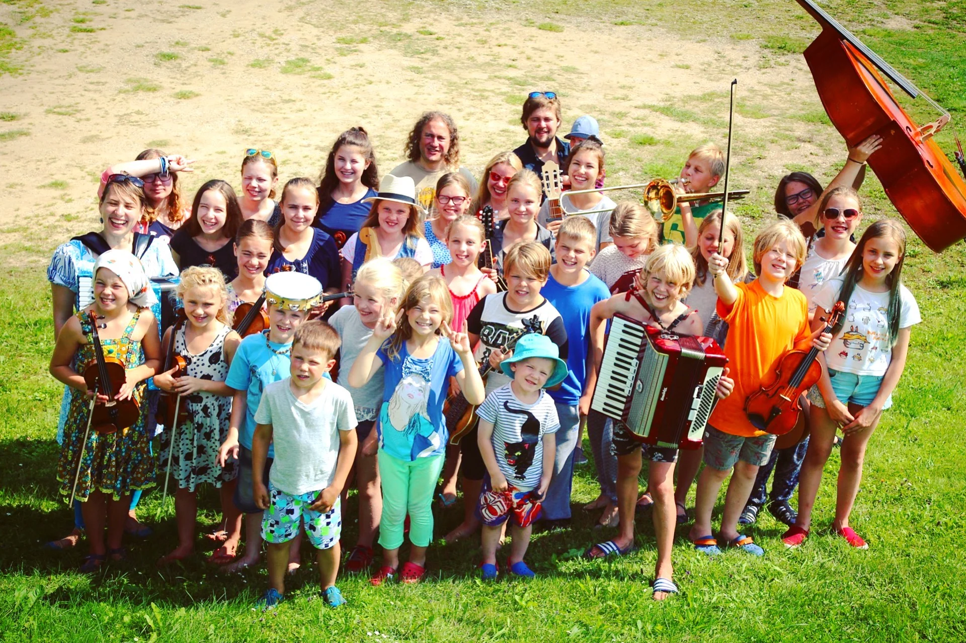 First ever Estonian Children Ethno camp in Rõuge.