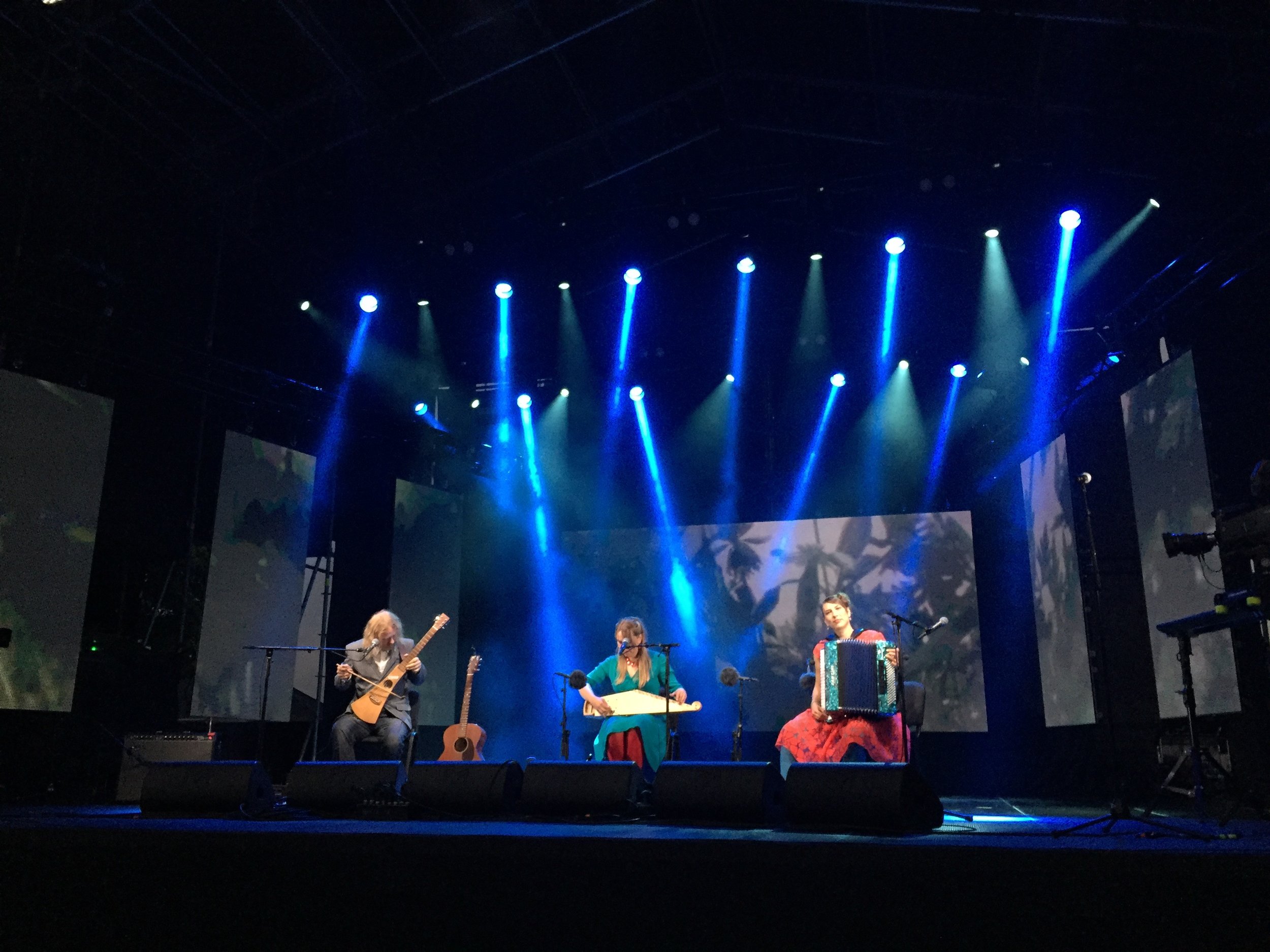Viljandi folk Festival opening concert with Upa-upa.