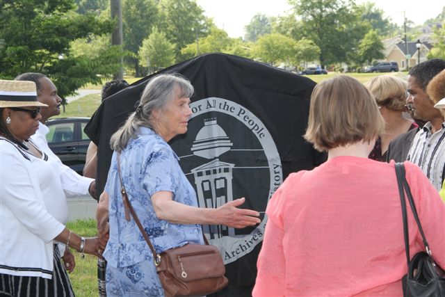 Unveiling of Greensboro Massacre Historical Marker May 24, 2015