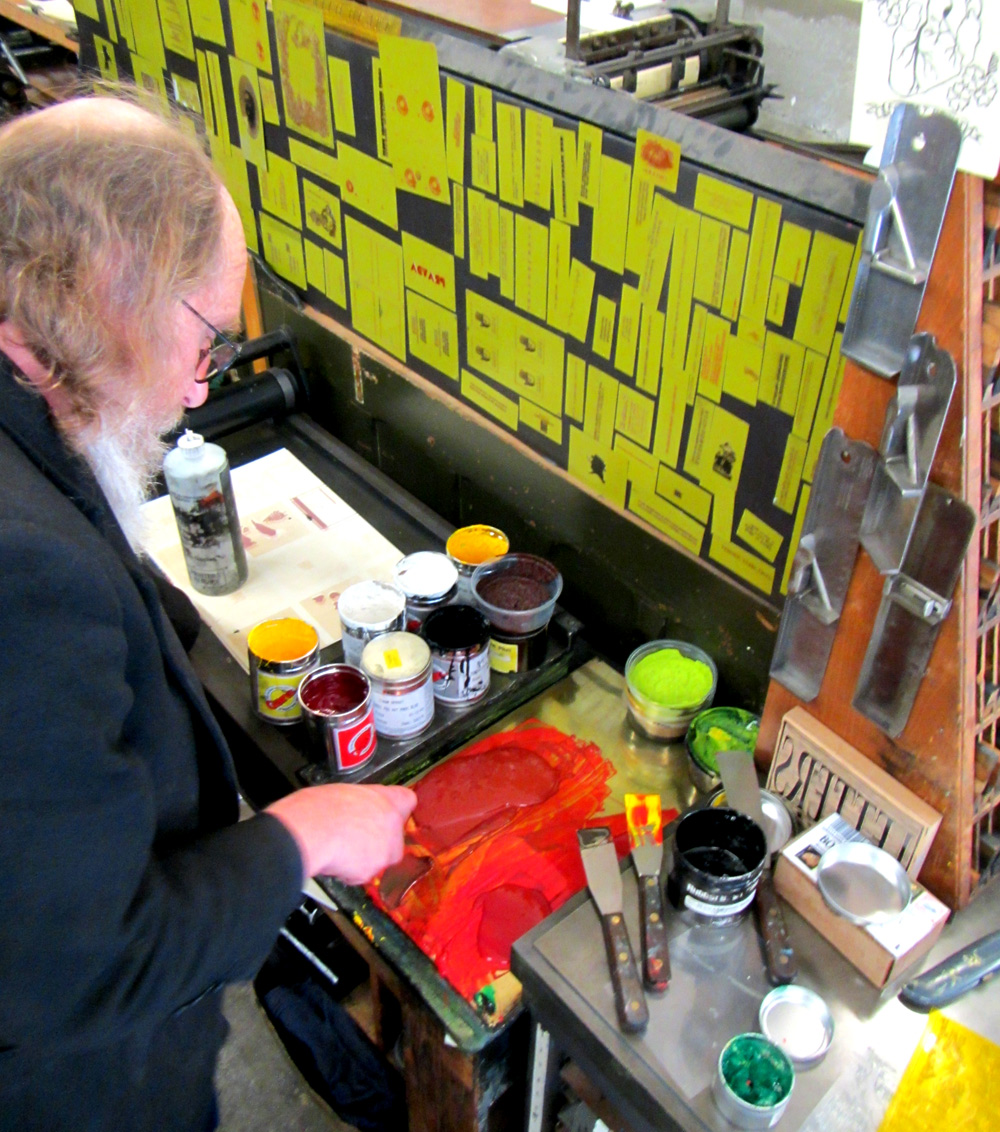 Mixing different reds-- using red, black, green, and yellow