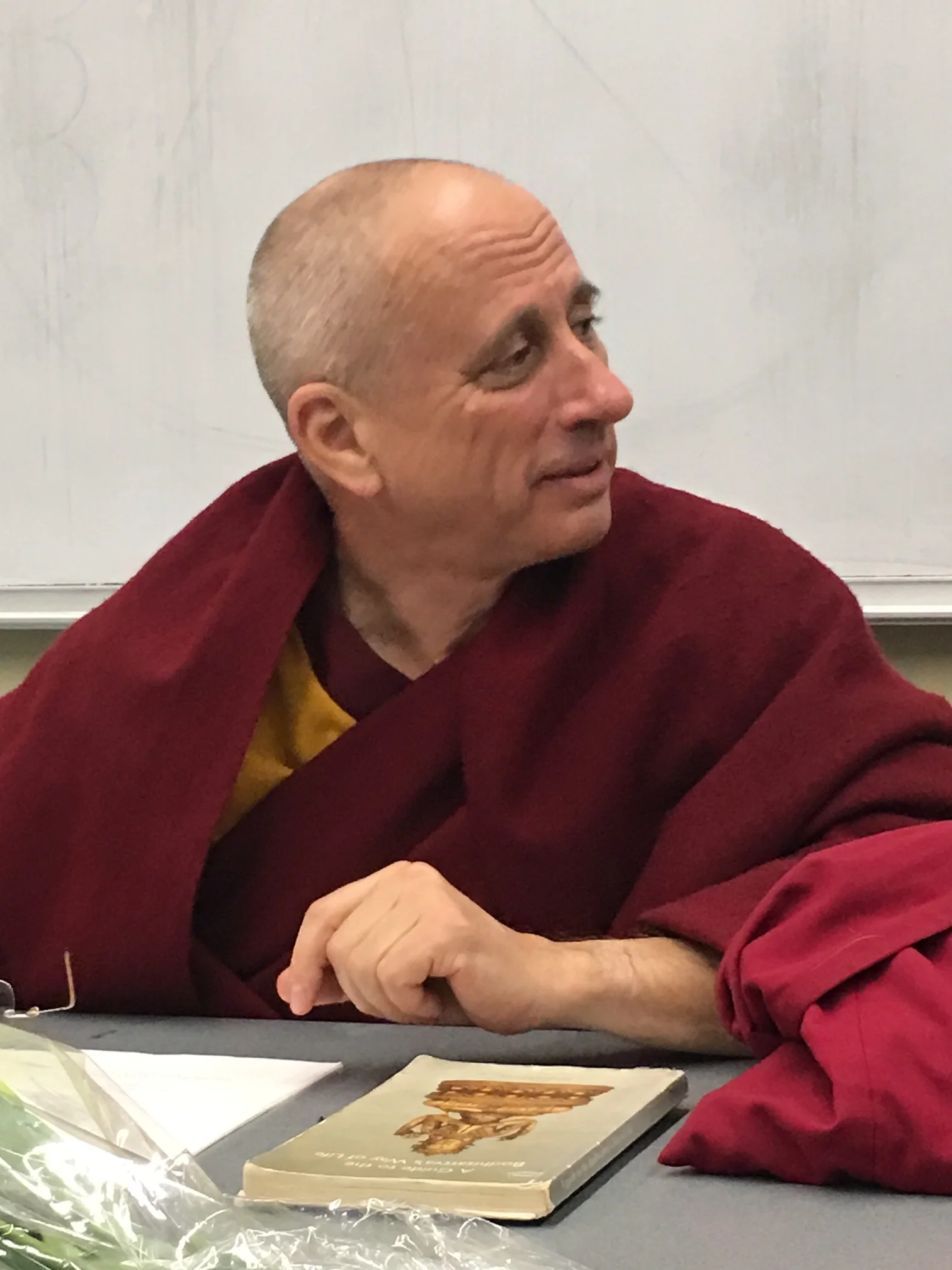  Khen Rinpoche Nicholas Vreeland. March 6, 2017.&nbsp; Photo by Jane L. Wechsler  