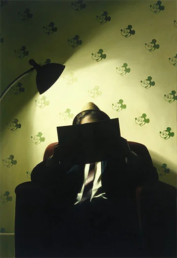 Self-Portrait Reading A Famous Book