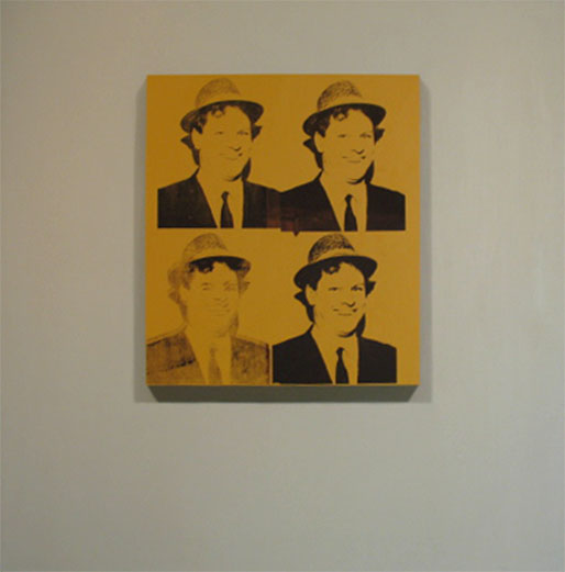 Four Portraits Of The Artist By Andy Warhol