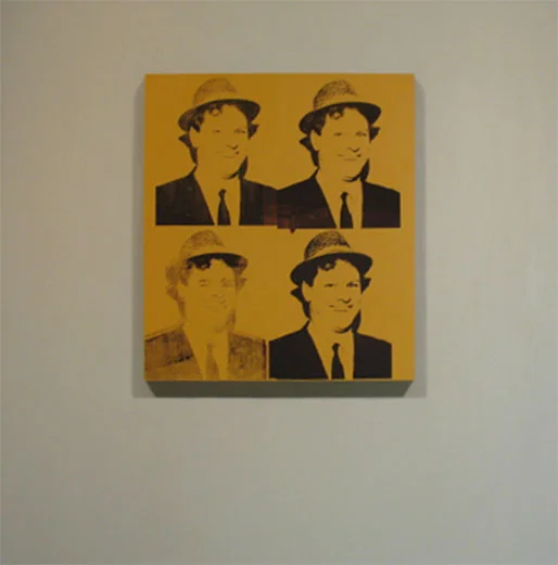 Four Portraits Of The Artist By Andy Warhol