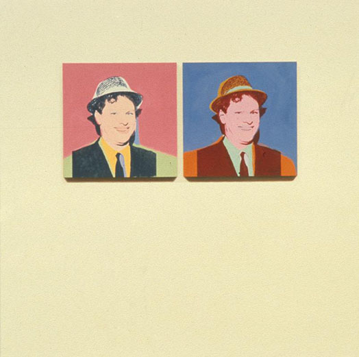 Two Portraits Of The Artist By Andy Warhol (#2)