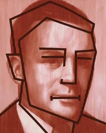 Red Man / Black Cartoon