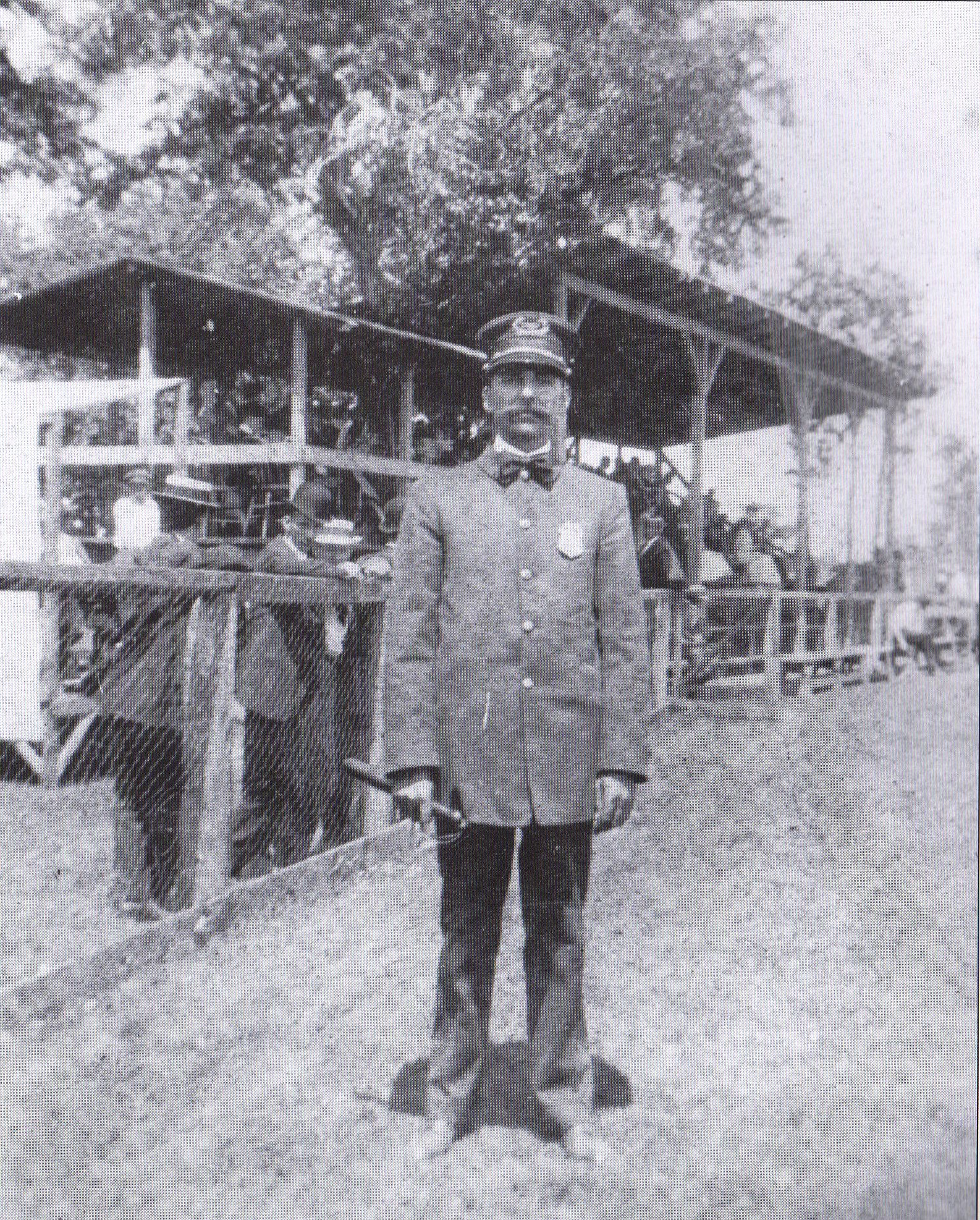 Chief Peak on N. Main St.- 1910
