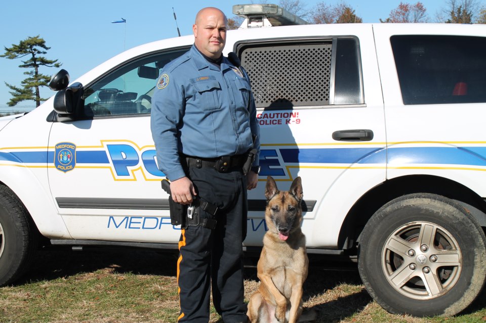 K9 Bruno joins Medford Police Department