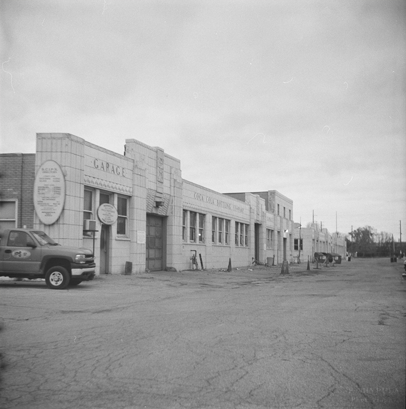 Former Coca-Cola Bottling Co. building on Mass Ave. Lubitel 166B