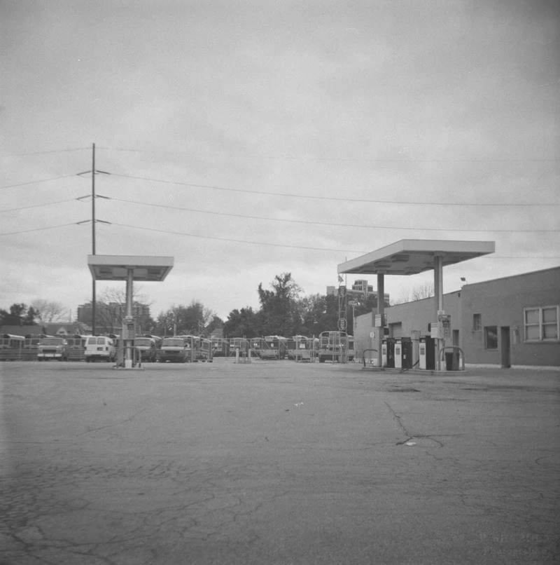 Former Coca-Cola Bottling Co. building on Mass Ave. Lubitel 166B