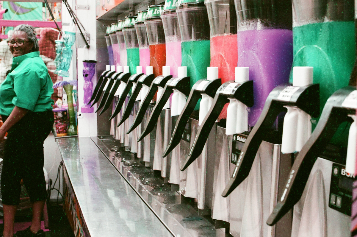 Nikon FM2 + Lomography Lomochrome Purple