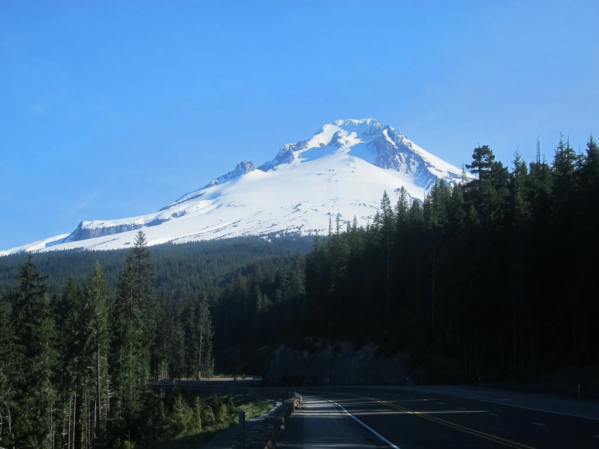 Day 4, gorgeous views in my rearview mirror