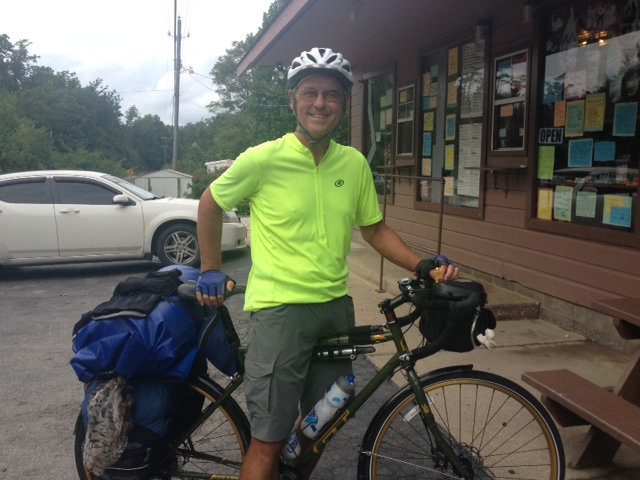 Dave, a cyclist I met from LA.