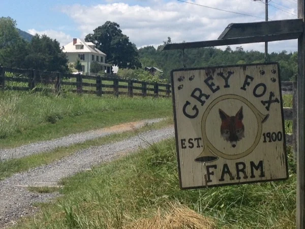 Rebecca and Lee's driveway/farm, in Lexington