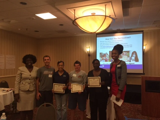Honoring schools in Prince Georges County Public Schools who have sustained their school health programs a year after their direct technical assistance has ended.