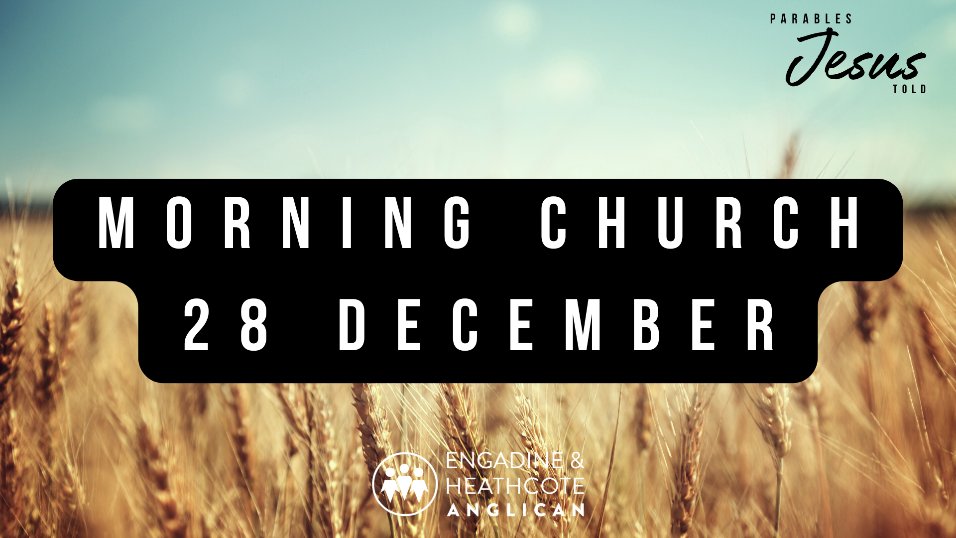 December 28 - Morning