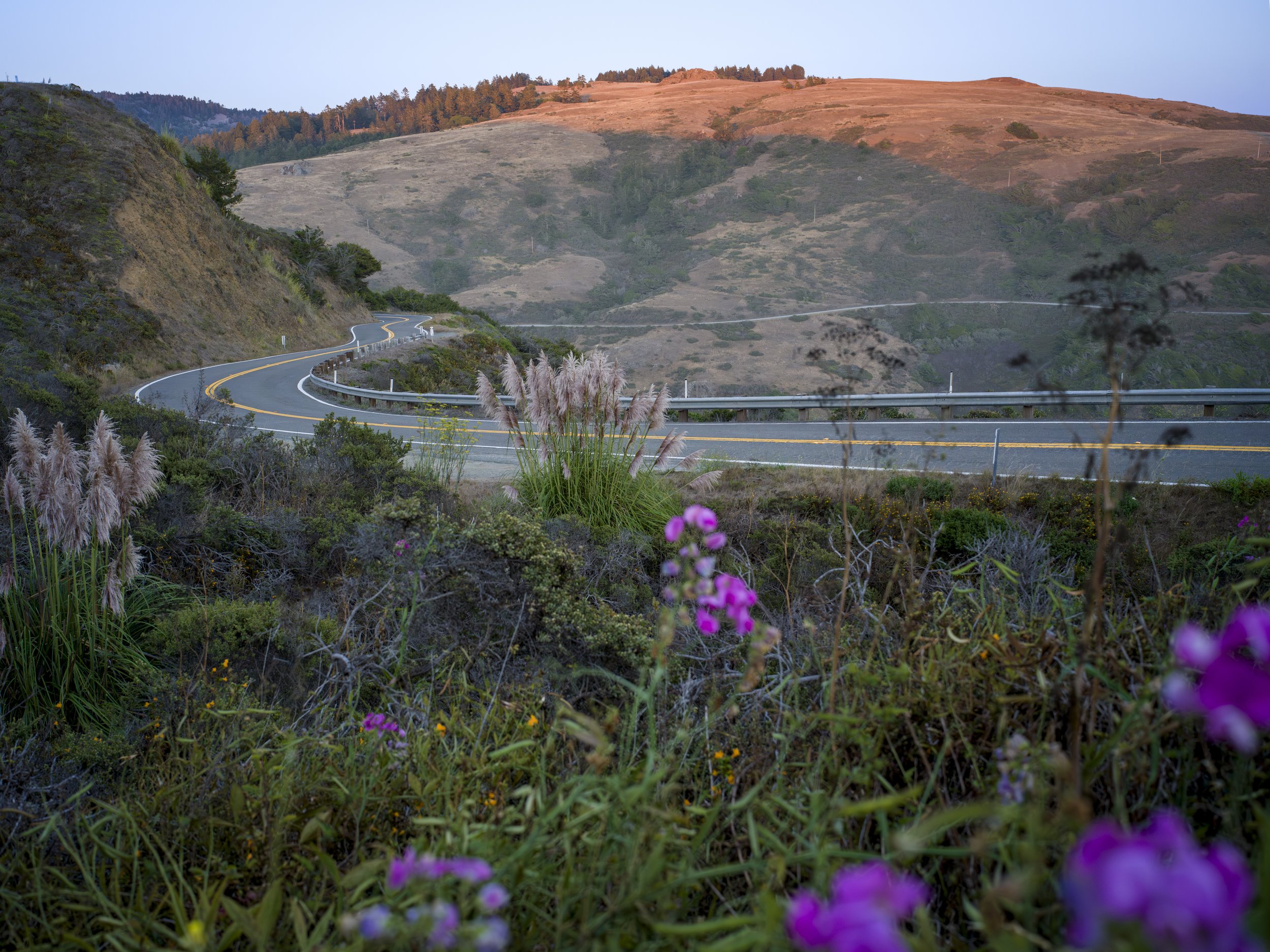 North Jenner Highway 1 - California Chromaluxe Metal Print