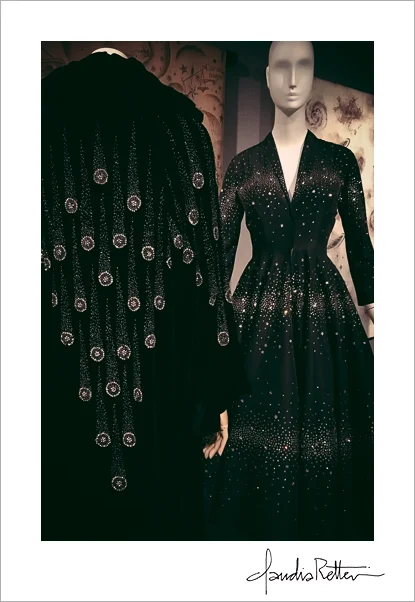 Cape and dress, Museum of the Fashion Institute of Technology