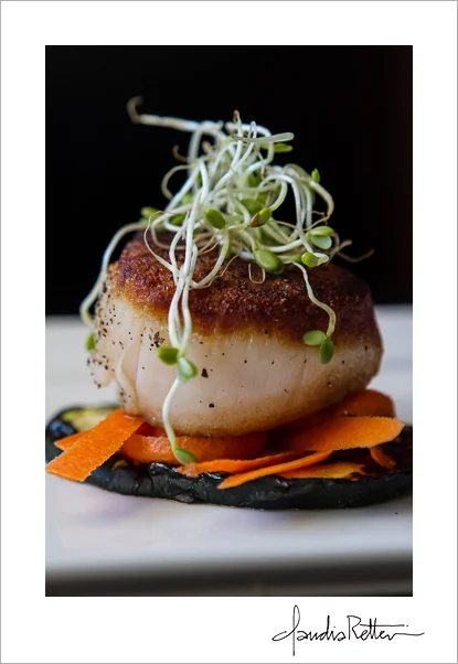 Scallop appetizer