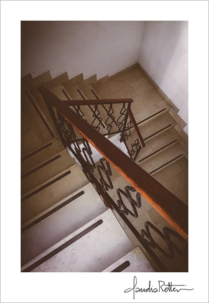 Guest house stairwell, Madonna dell' Orto